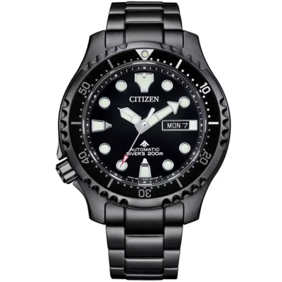 CITIZEN Promaster Divers Auto Black Stainless Steel Bracelet  NY0145-86EE