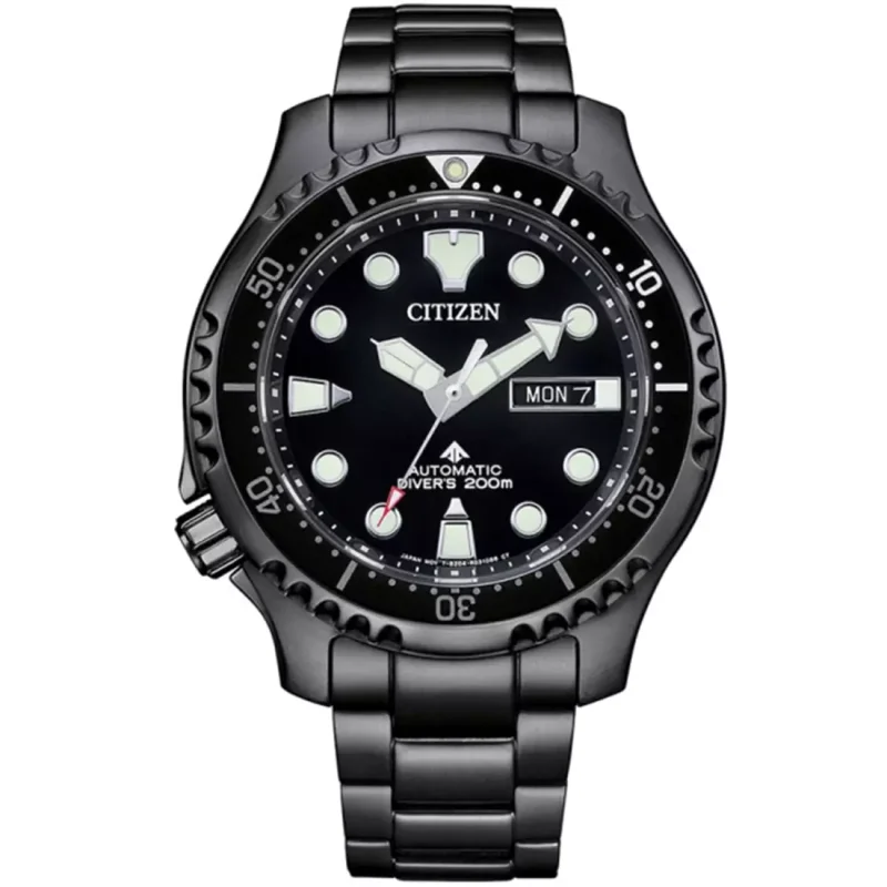 CITIZEN Promaster Divers Auto Black Stainless Steel Bracelet  NY0145-86EE