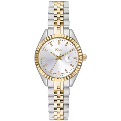 JCOU Queen's Petit II Two Tone Stainless Steel Bracelet JU19066-2