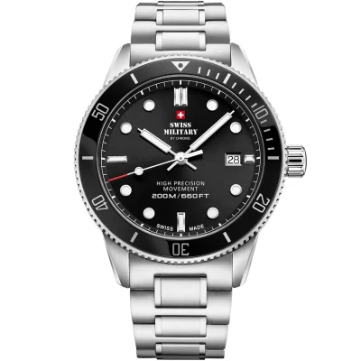 SWISS MILITARY Dive Stainless Steel Bracelet SM34088.01
