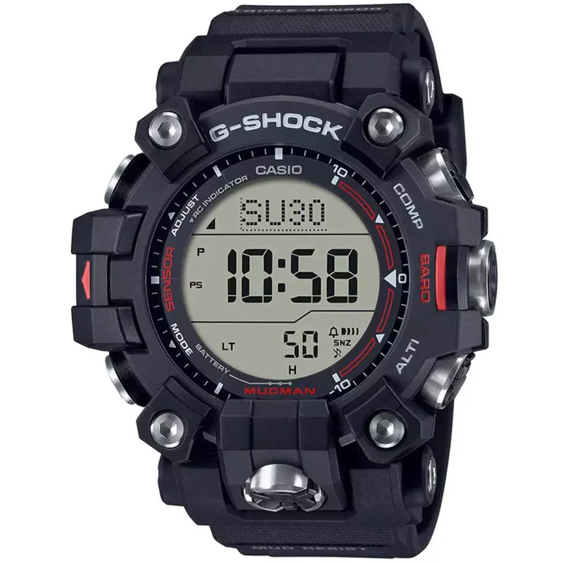 CASIO G-Shock Tough Solar Master of G-Land Mudman Black Rubber Strap GW-9500-1ER