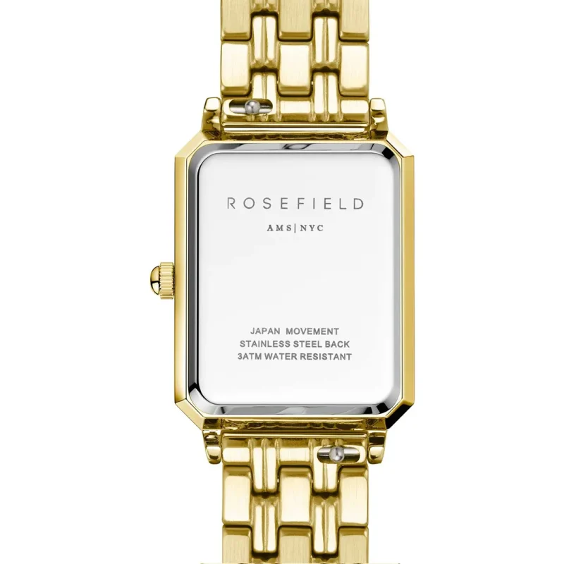 ROSEFIELD The Octagon XS Gold Stainless Steel Bracelet OEGSG-O79