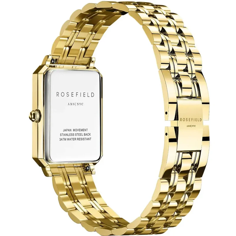 ROSEFIELD The Octagon XS Gold Stainless Steel Bracelet OEGSG-O79