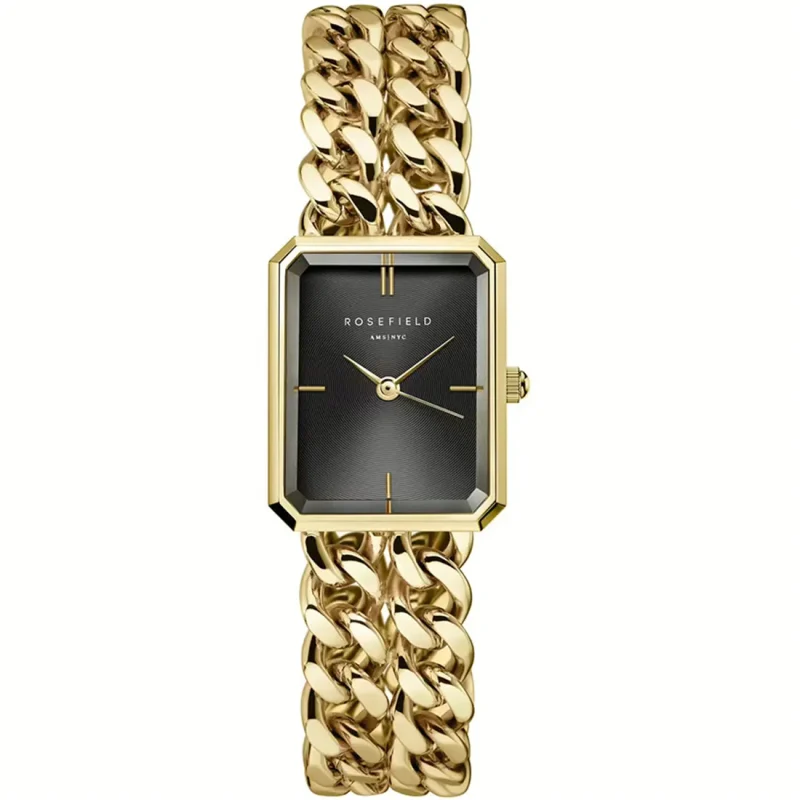 ROSEFIELD The Octagon XS Gold Stainless Steel Bracelet SBGSG-O77