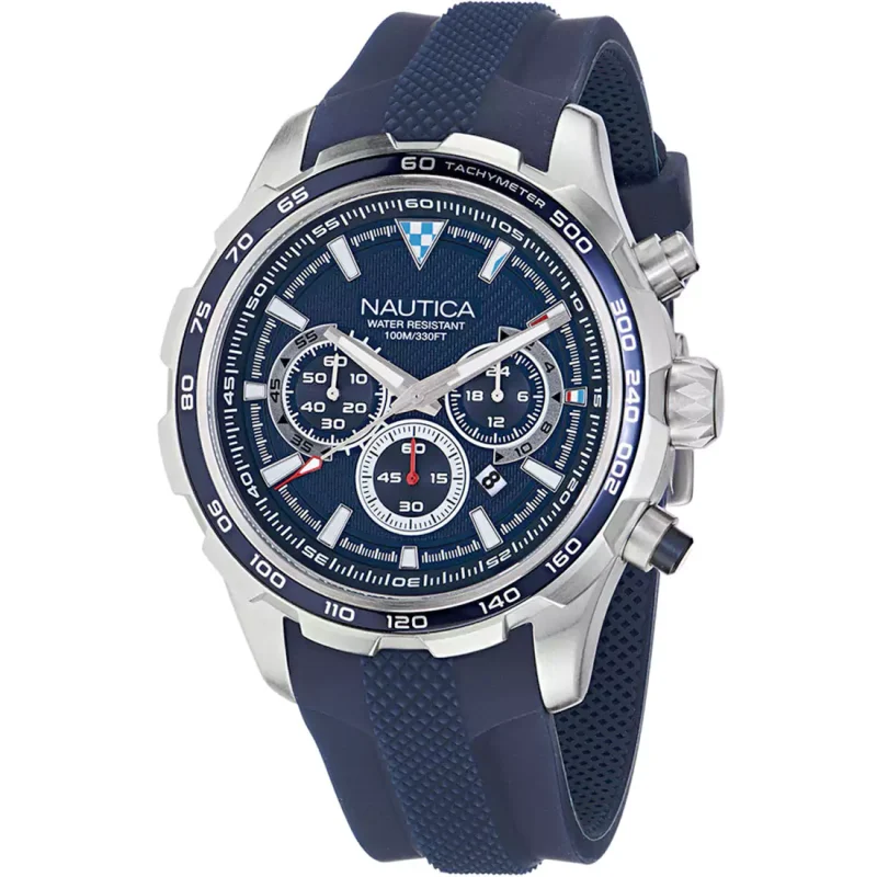 NAUTICA NST Chrono Set Stainless Steel Bracelet NAPNSF307