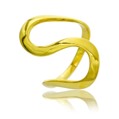 Ασημένιο Επιχρυσωμένο Δαχτυλίδι 925 | GD518