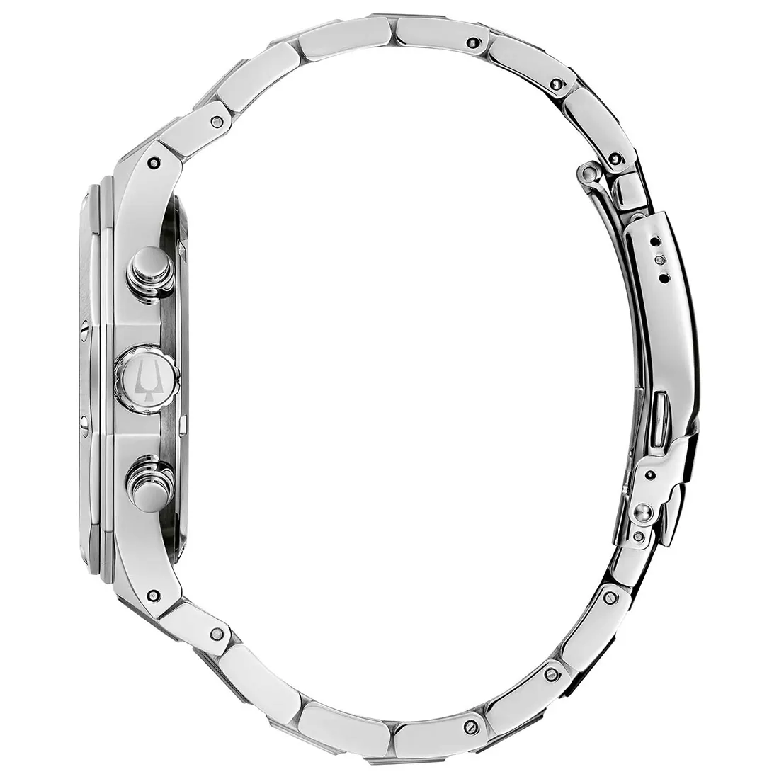BULOVA Precisionist Chrono Stainless Steel Bracelet 96B408