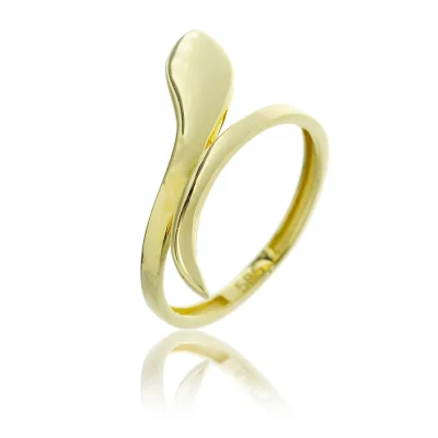 Χρυσό Δαχτυλίδι 14Κ | Φίδι | GD533