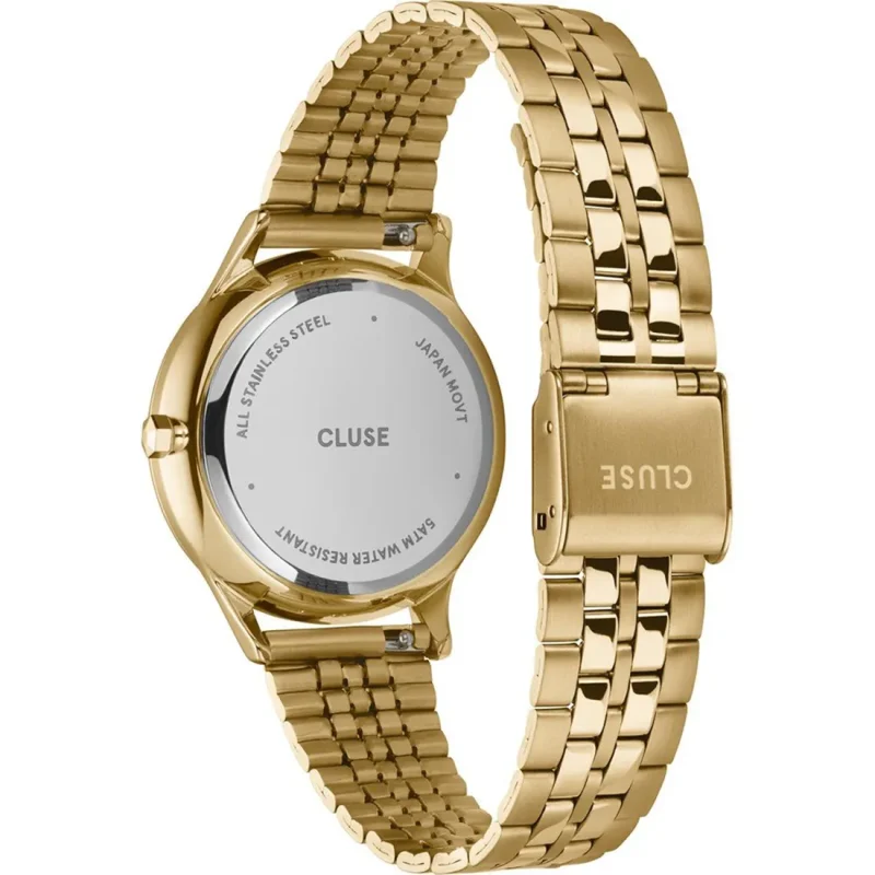 CLUSE Minuit Multifunction Gold Stainless Steel Bracelet 8720246162097