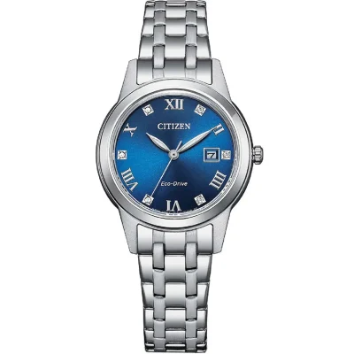CITIZEN Eco-Drive Crystals Stainless Steel Bracelet FE1240-81L