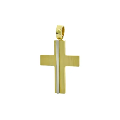 Βαπτιστικός Σταυρός Xρυσός 14Κ YGC228 (χωρίς αλυσίδα)