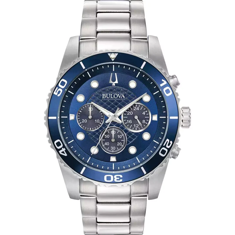 BULOVA Classic Chrono Stainless Steel Bracelet 98A209