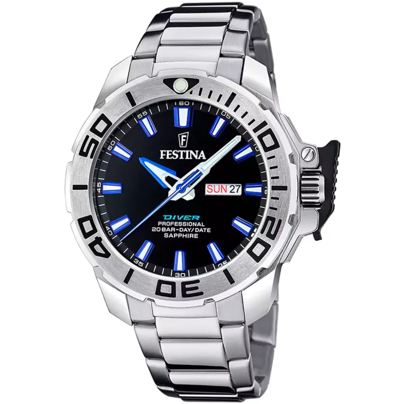 FESTINA Divers Sapphire Stainless Steel Bracelet F20665/3