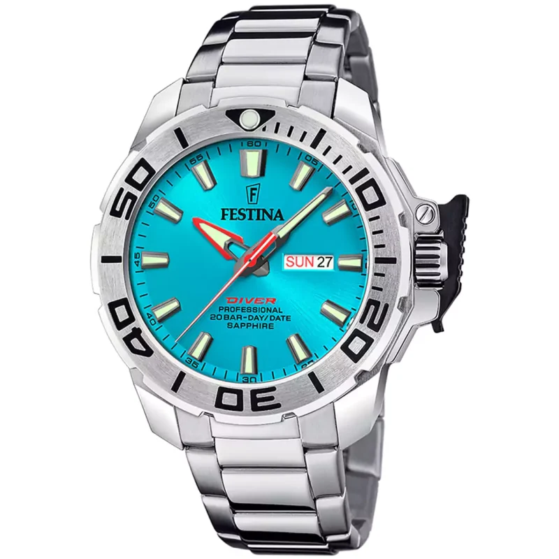 FESTINA Divers Sapphire Stainless Steel Bracelet F20665/6