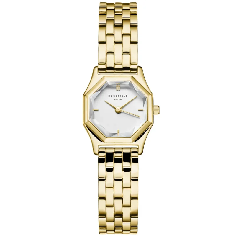 ROSEFIELD The Gemme Gold Stainless Steel Bracelet GWGSG-G02