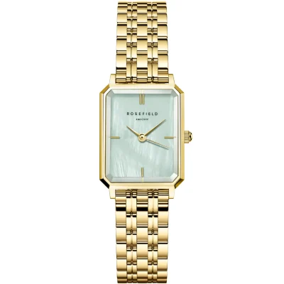 ROSEFIELD The Octagon XS Mint Gold Stainless Steel Bracelet OGGSG-O71