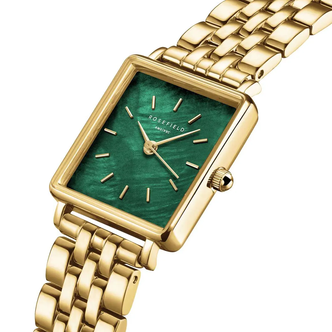 ROSEFIELD The Boxy XS Gold Stainless Steel Bracelet BEGSG-Q050