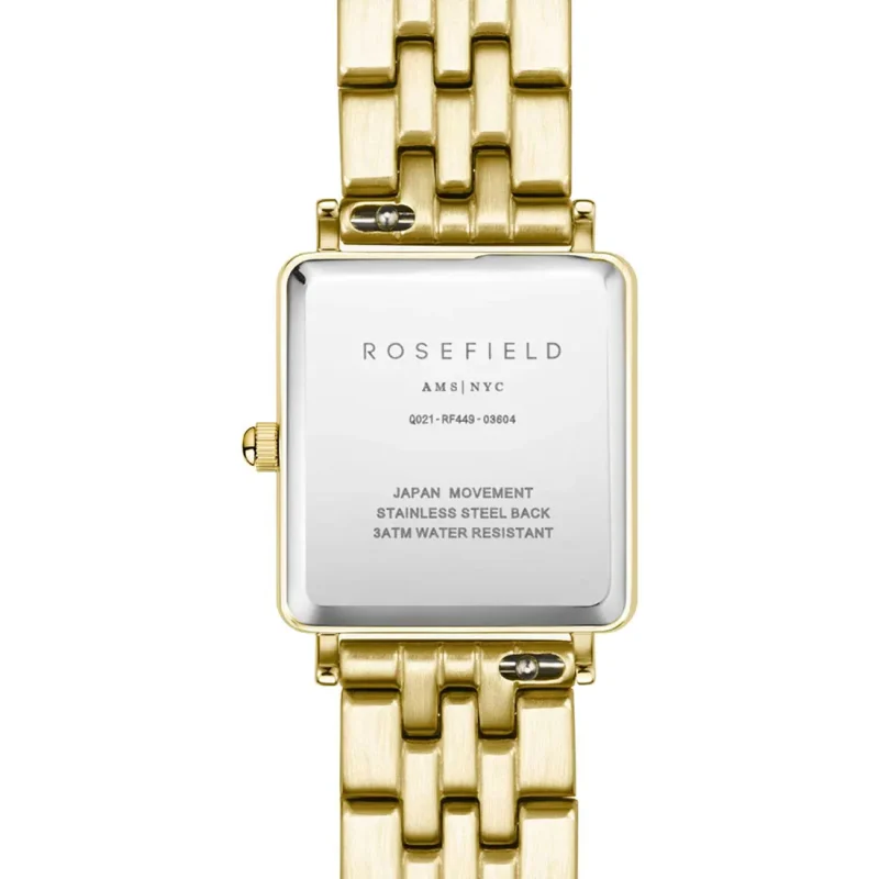 ROSEFIELD The Boxy XS Gold Stainless Steel Bracelet BEGSG-Q050