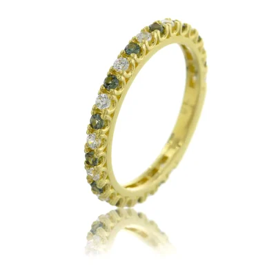 Χρυσό Δαχτυλίδι 14Κ | Ζιργκόν | GD581