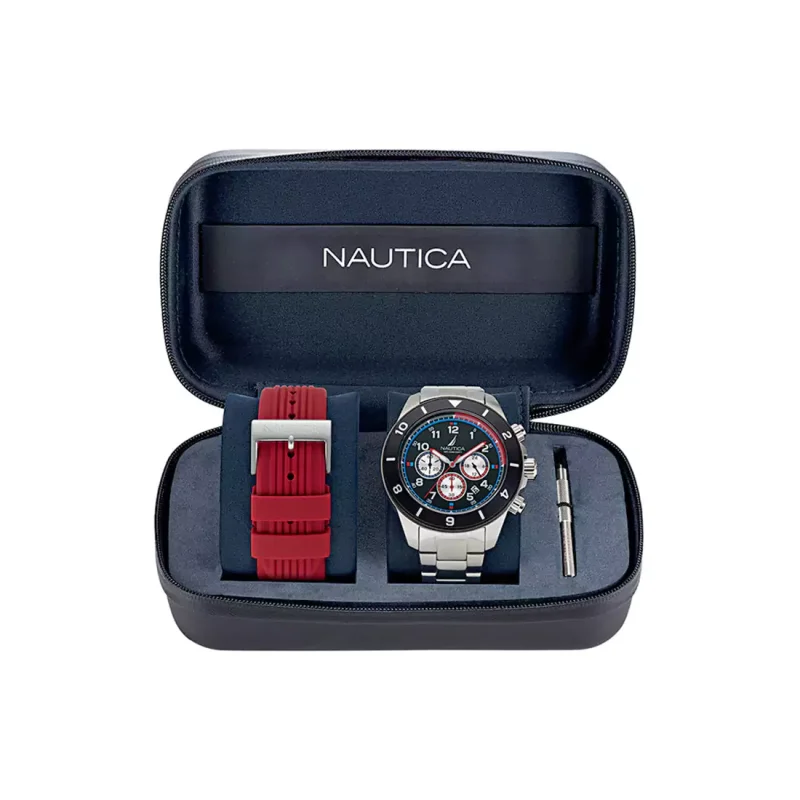 NAUTICA One Eco Chrono Box Set NAPNOS406