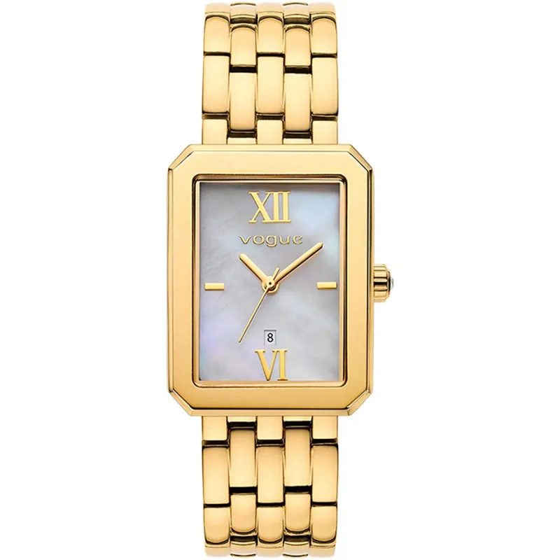 VOGUE Octagon Gold Stainless Steel Bracelet 2020613741