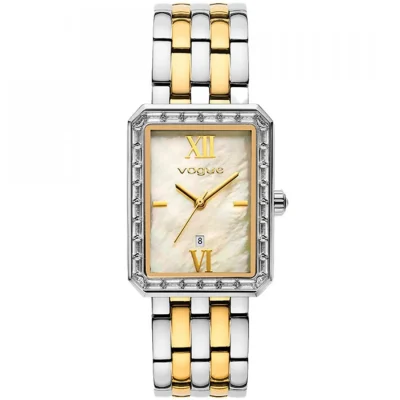 VOGUE Octagon Two Tone Stainless Steel Bracelet 2020613762