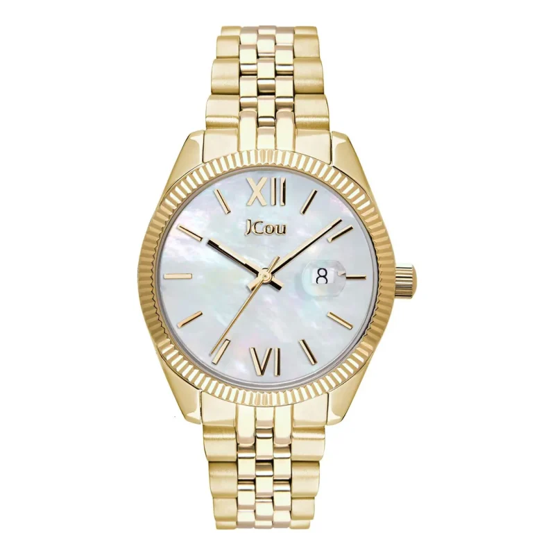 JCOU Queen's Mini Gold Stainless Steel Bracelet JU17031-19