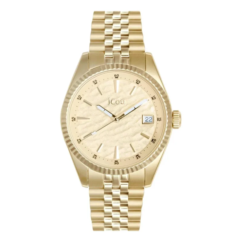 JCOU Queen's Land Gold Stainless Steel Bracelet JU19071-4