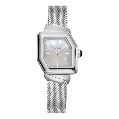 JCOU Frida Silver Stainless Steel Bracelet JU19076-2