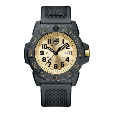 LUMINOX Navy Seal 45mm Gold XS.3505.GP.SET