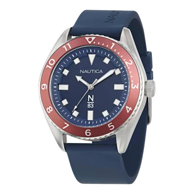 NAUTICA N83 Finn World Blue Silicone Strap NAPFWF404