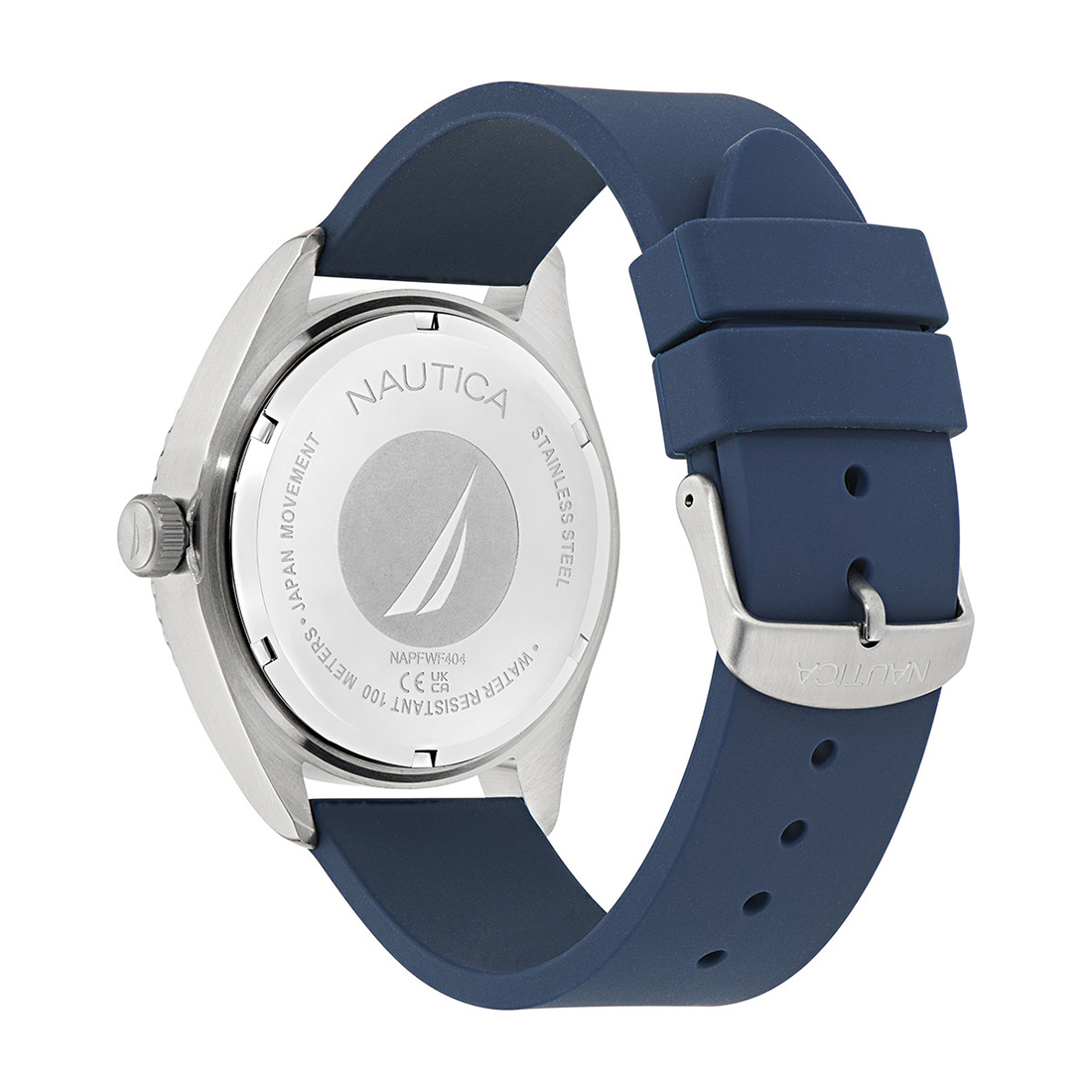 NAUTICA N83 Finn World Blue Silicone Strap NAPFWF404