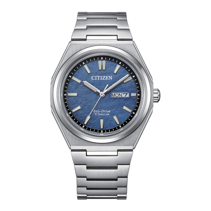 CITIZEN Eco-Drive Silver Titanium Bracelet AW0130-85L