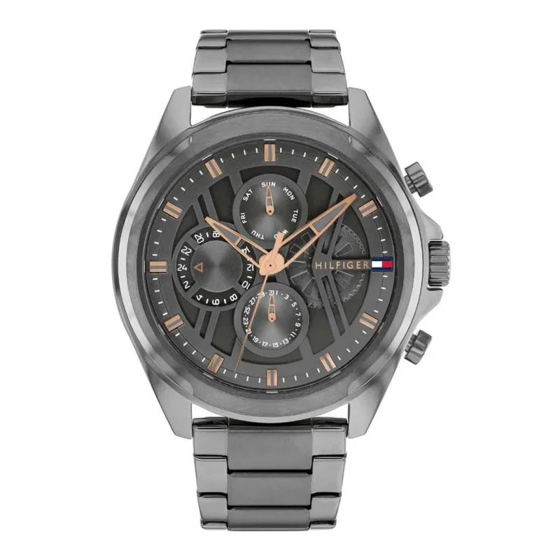 TOMMY HILFIGER Jax Grey Stainless Steel Bracelet 1710657