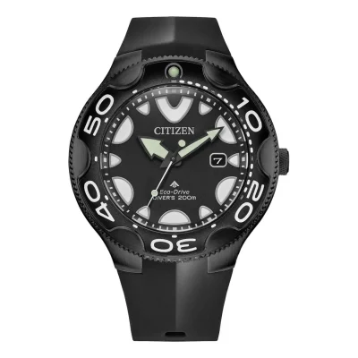 CITIZEN Promaster Orca Eco-Drive Divers Black Synthetic Strap BN0235-01E