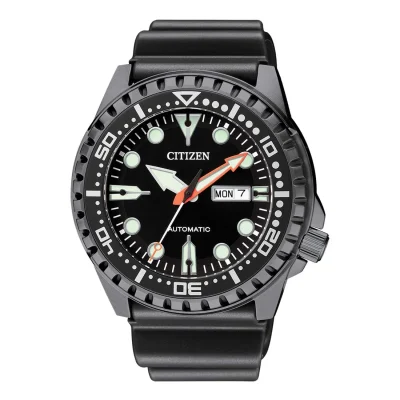 CITIZEN Promaster Marine Automatic Black Rubber Strap NH8385-11EE