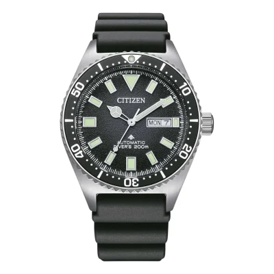 CITIZEN Promaster Divers Automatic Black Polyurethane Strap NY0120-01EE