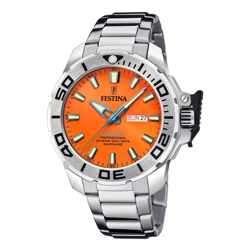 FESTINA Diver Silver Stainless Steel Bracelet F20665/5