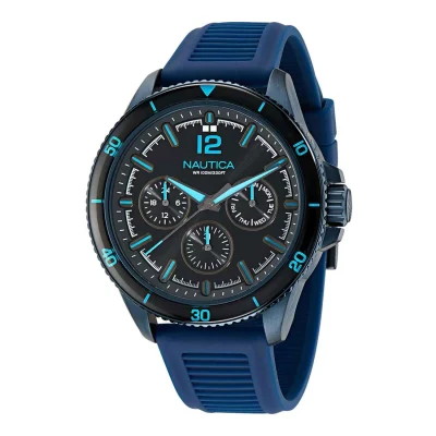 NAUTICA NCT Windrose Blue Biosourced Strap NAPWRS401