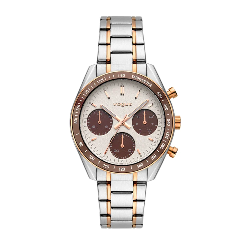 Vogue Happy Sport Two Tone Stainless Steel Bracelet 2020612571