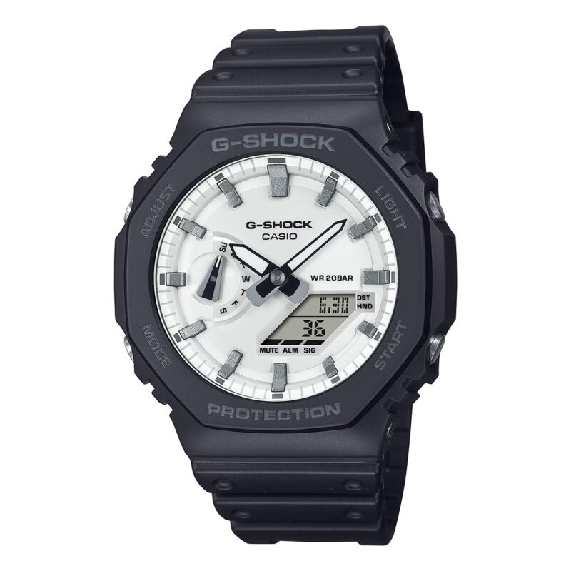 CASIO  G-Shock Black Rubber Strap  GA-2100WD-1A