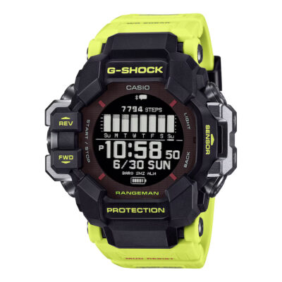 CASIO G-Shock Master Of G-Land Rangeman Green Rubber Strap GPR-H1000RY-1A9