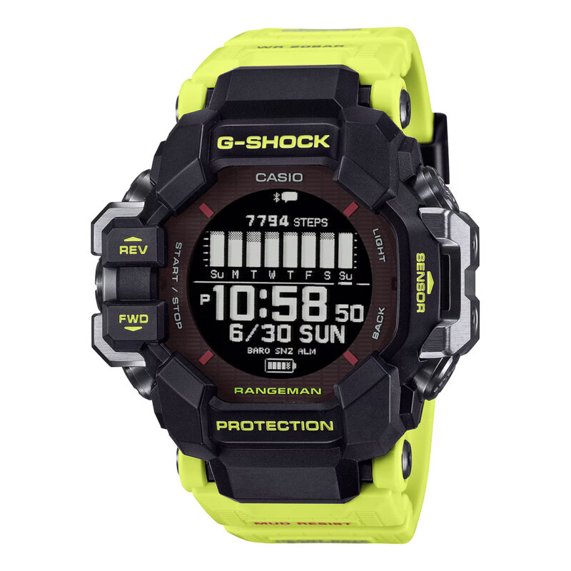 CASIO G-Shock Master Of G-Land Rangeman Green Rubber Strap GPR-H1000RY-1A9