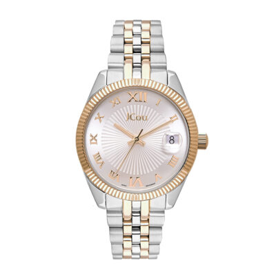 JCOU Queen's Mini Two Tone Stainless Steel Bracelet JU17031-2