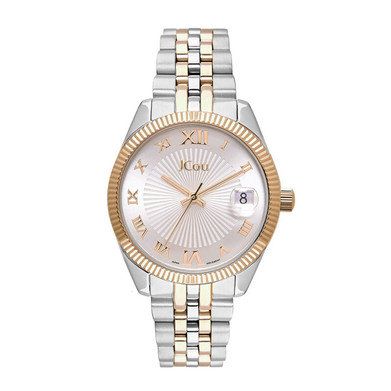 JCOU Queen's Mini Two Tone Stainless Steel Bracelet JU17031-2