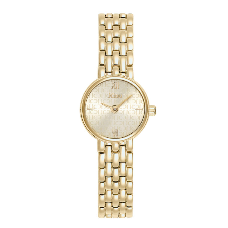 JCOU Lamelle Gold Stainless Steel Bracelet JU19067-3