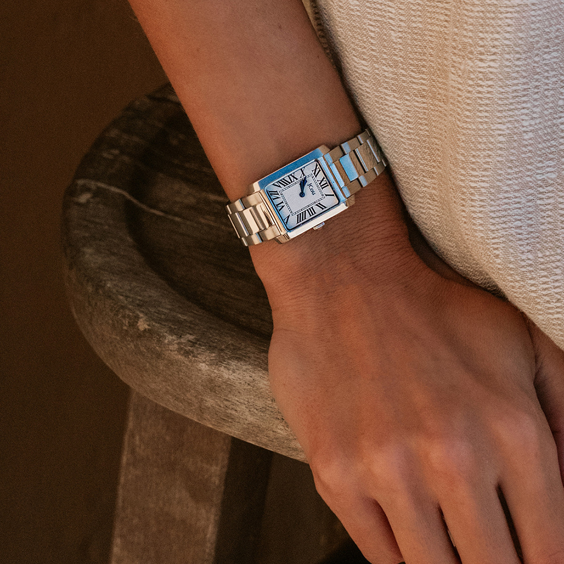 JCOU Sierra Silver Stainless Steel Bracelet JU19080-1