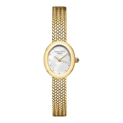 ROSEFIELD Mini Oval Gold Stainless Steel Bracelet MWGMG-M02