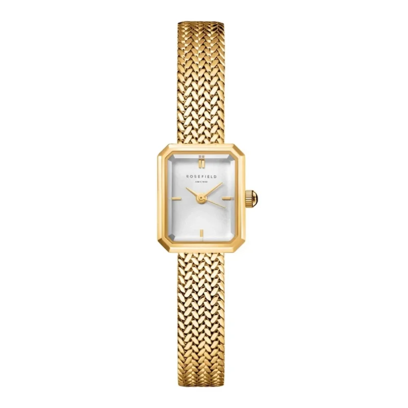 ROSEFIELD Mini Octagon Gold Stainless Steel Bracelet MWGMG-MO1