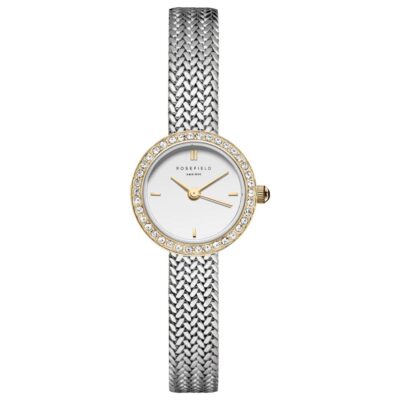 ROSEFIELD Mini Small Edit Two Tone Stainless Steel Bracelet MWSMG-M06